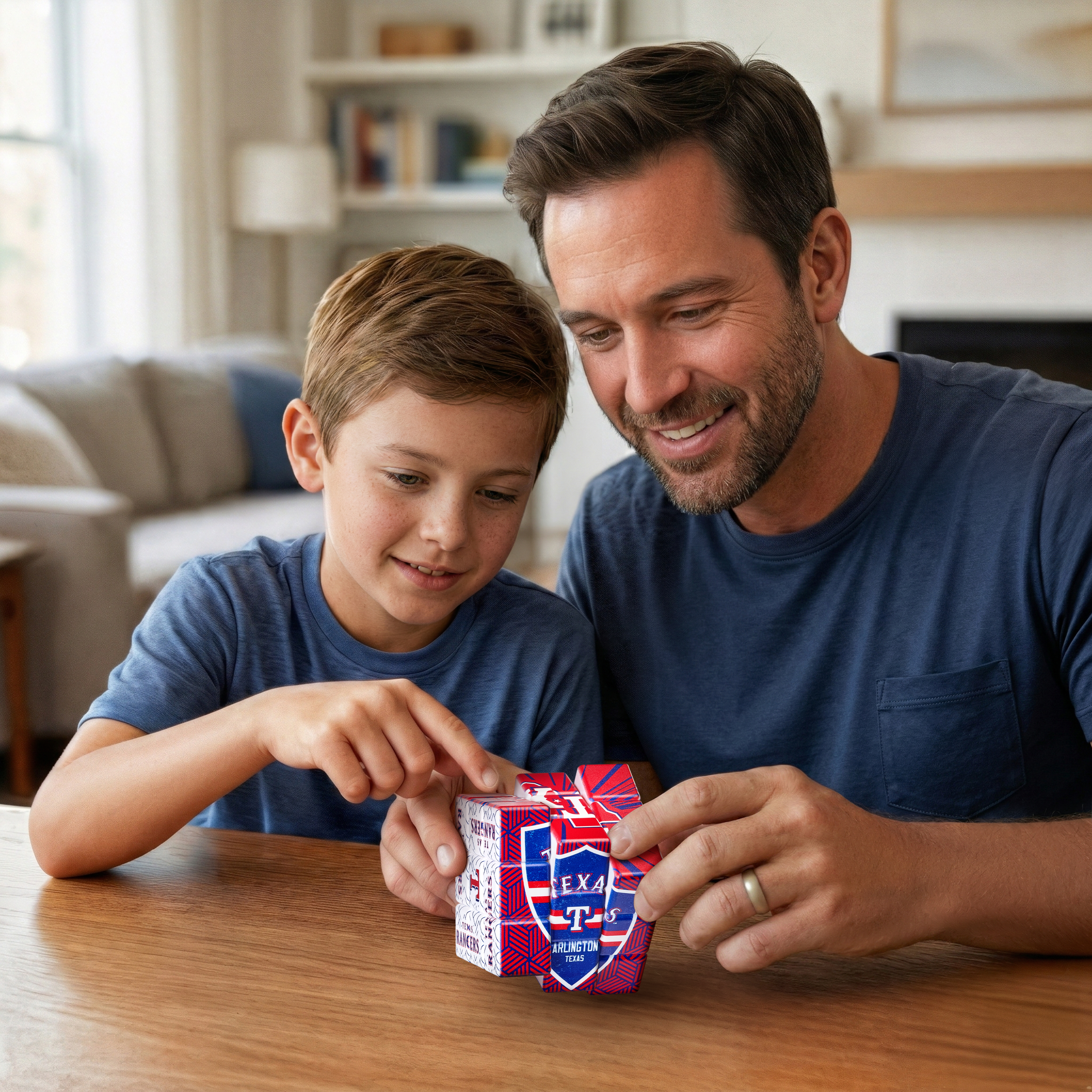 Texas Rangers Speed Cube