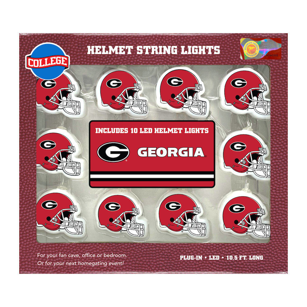 Georgia Helmet String Lights