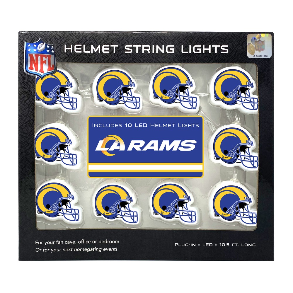 Los Angeles Rams LED Helmet String Lights