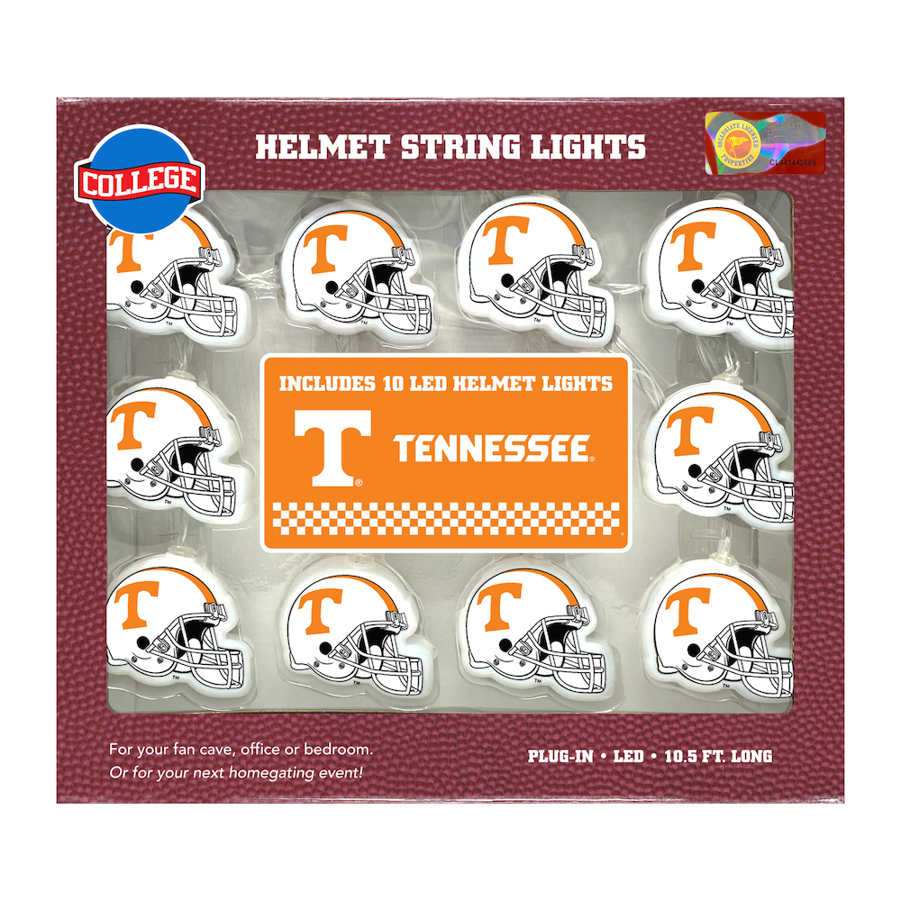 Tennessee Helmet String Lights