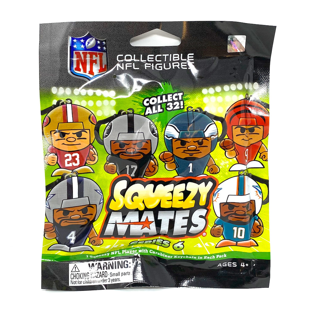 SqueezyMates NFL Foil Bag 2024