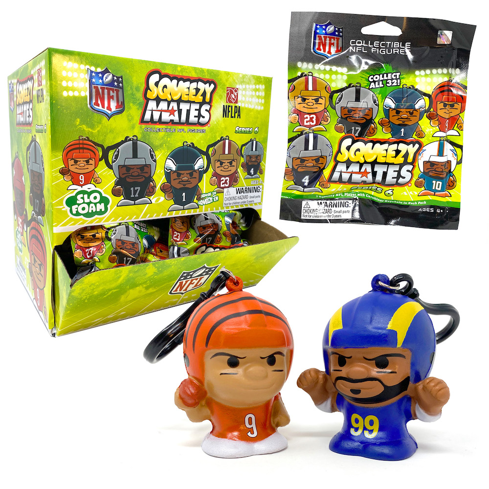 NFL SqueezyMates Polybagged 2025 24ct