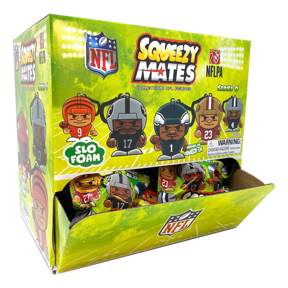 NFL SqueezyMates Polybagged 2027 24ct