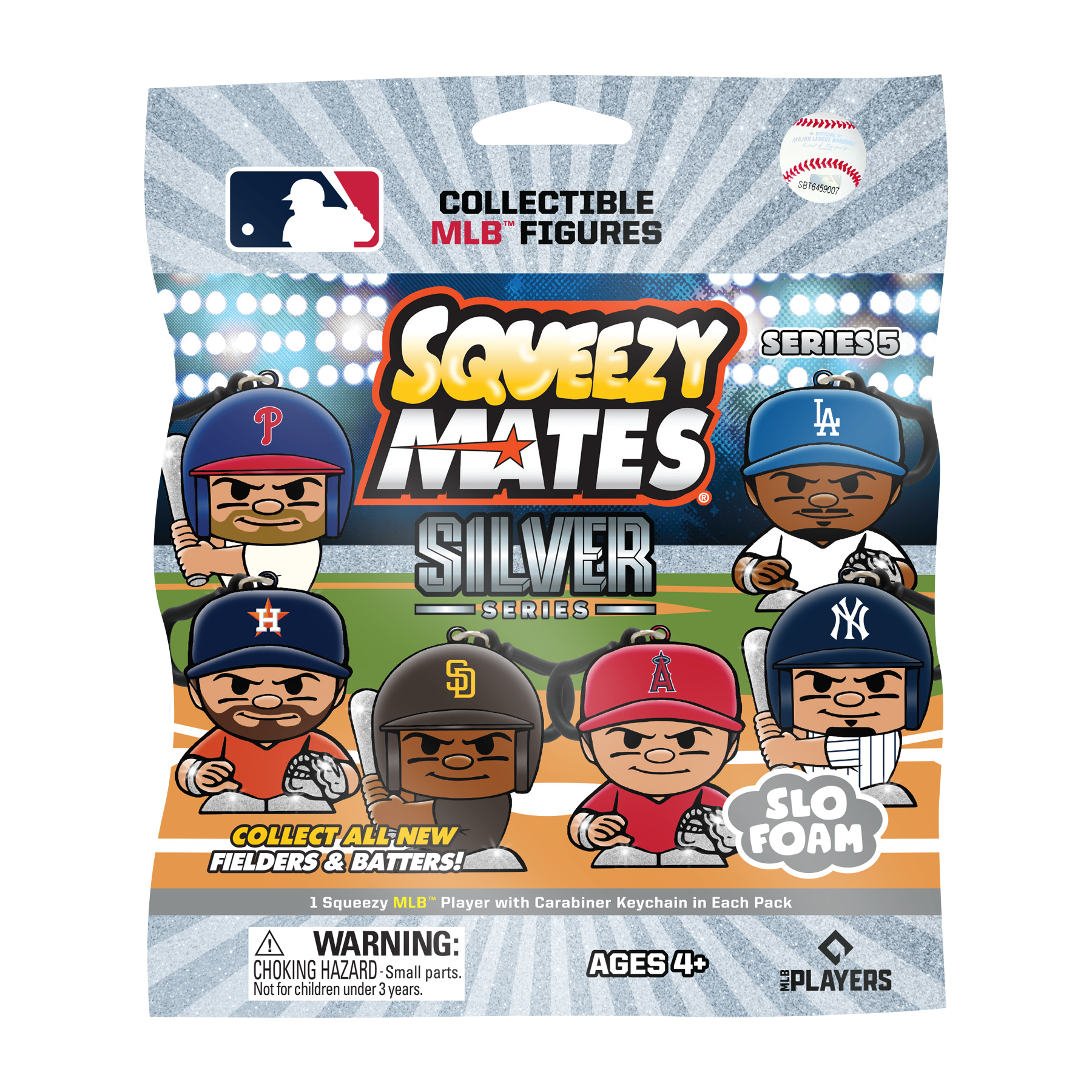 SqueezyMates MLB Foil Bag Series 5