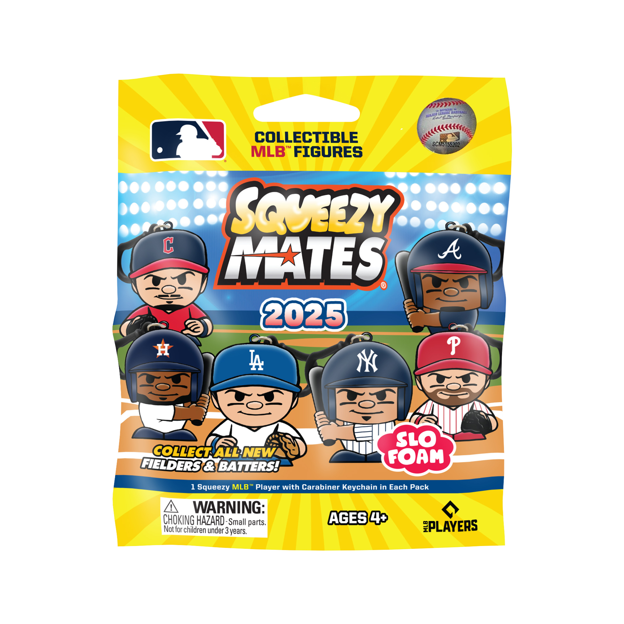 SqueezyMates MLB Foil Bag Series 7