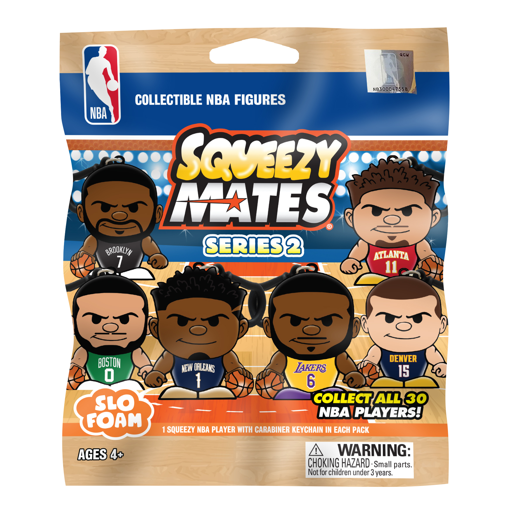 SqueezyMates NBA Series 2 Blind Bag