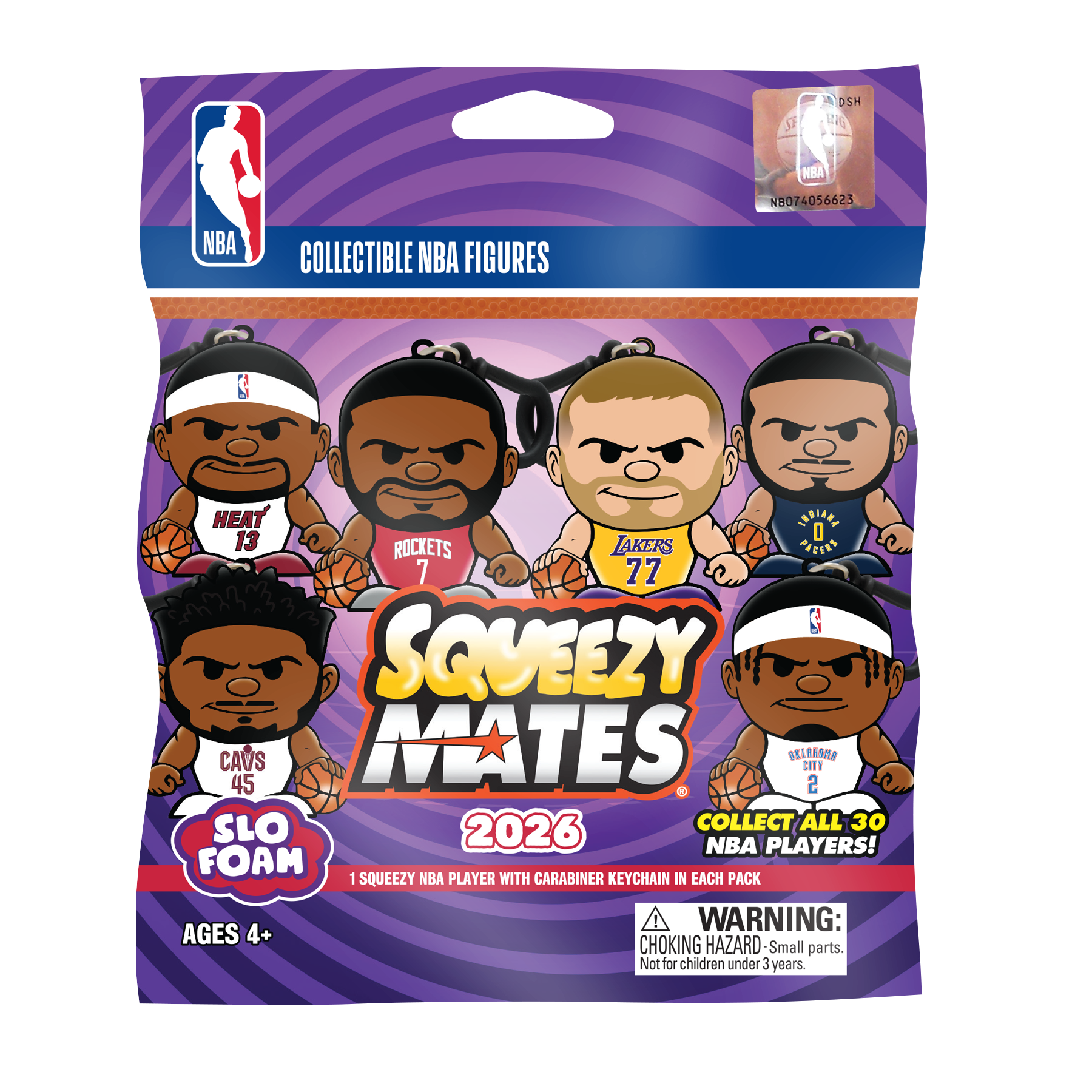 NBA Series 6 SqueezyMates blind pack