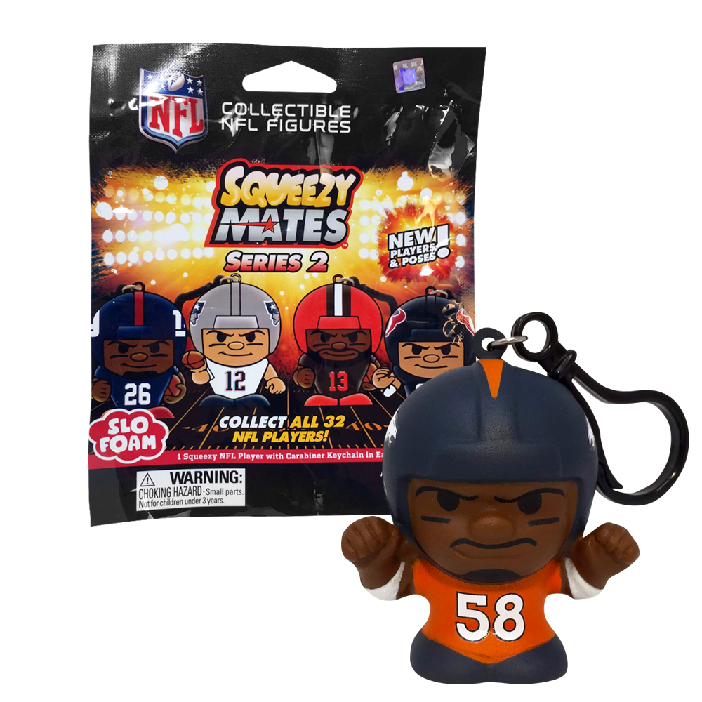 SqueezyMates NFL Foil Bag 2019