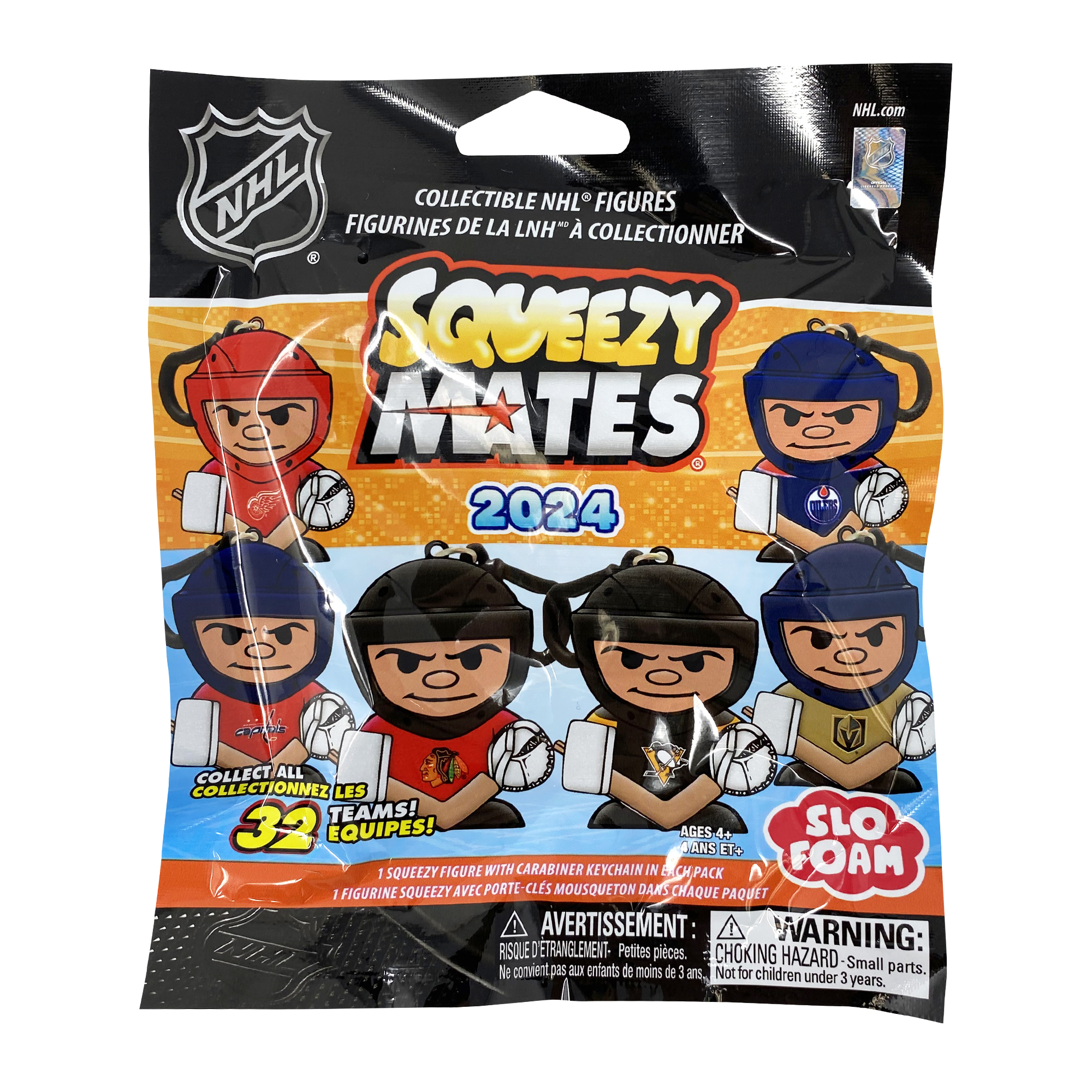 2025 NHL SqueezyMates Series 5 Foil Bag