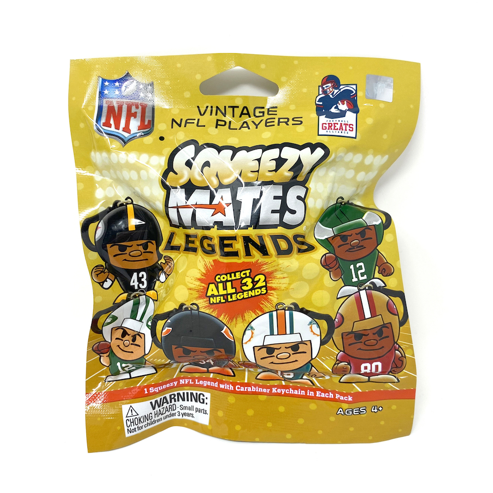 SqueezyMates Legends NFL Foil Bag 2025