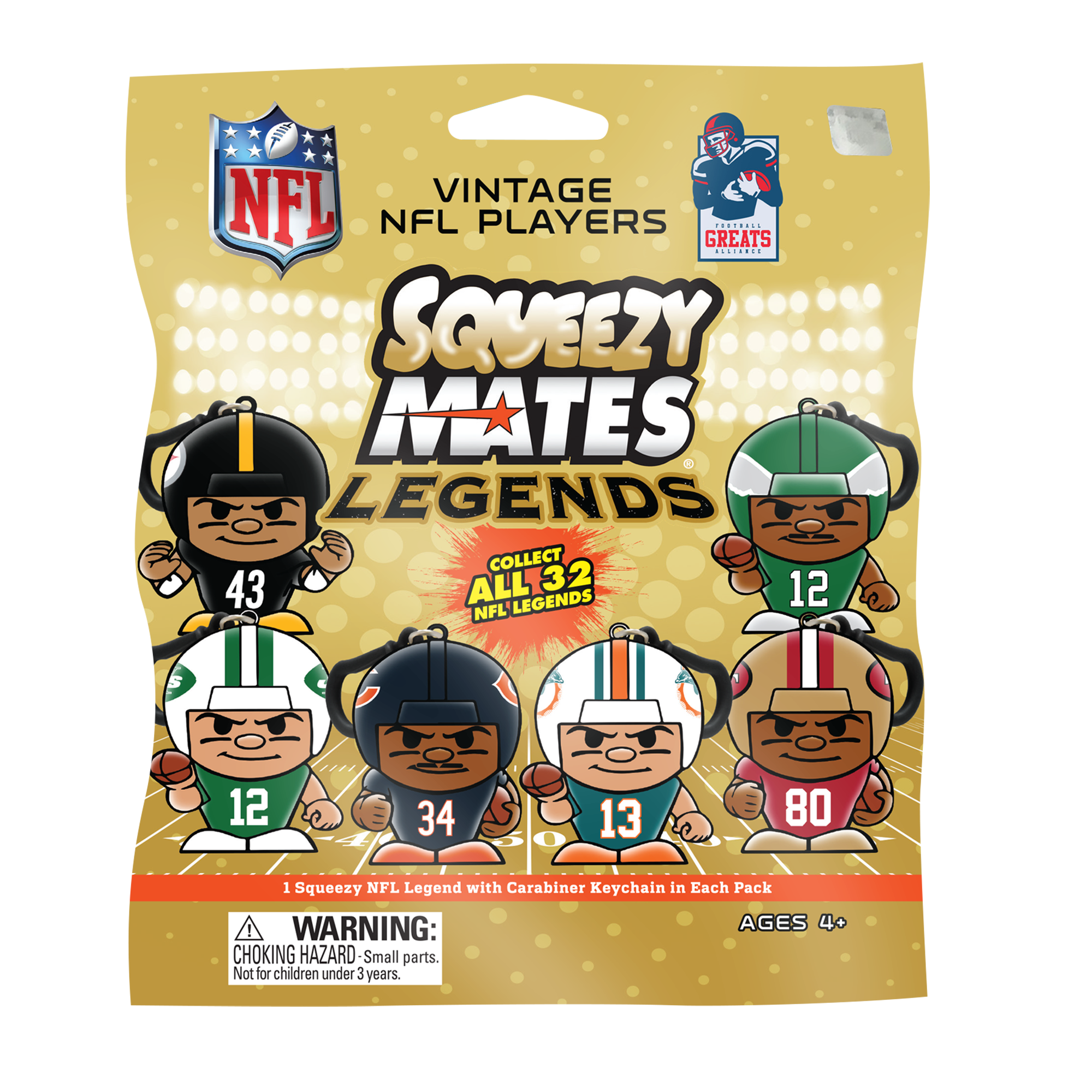 SqueezyMates Legends NFL Foil Bag 2027