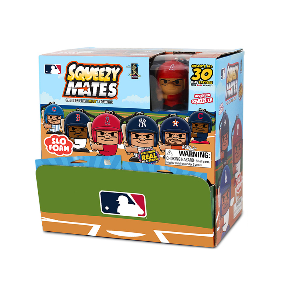 SqueezyMates MLB Players Gravity Feed