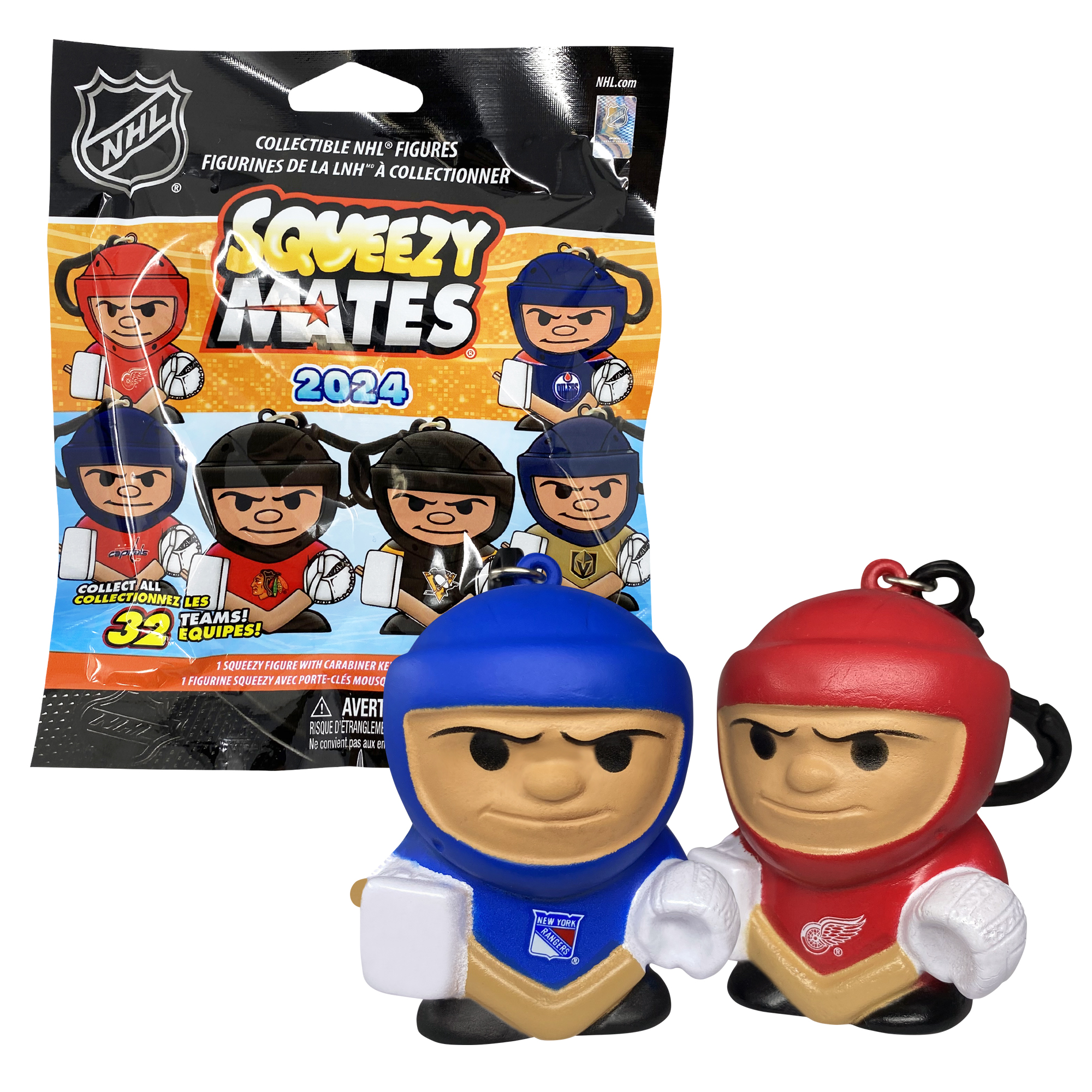 2024 SqueezyMates NHL Gravity Feed Display