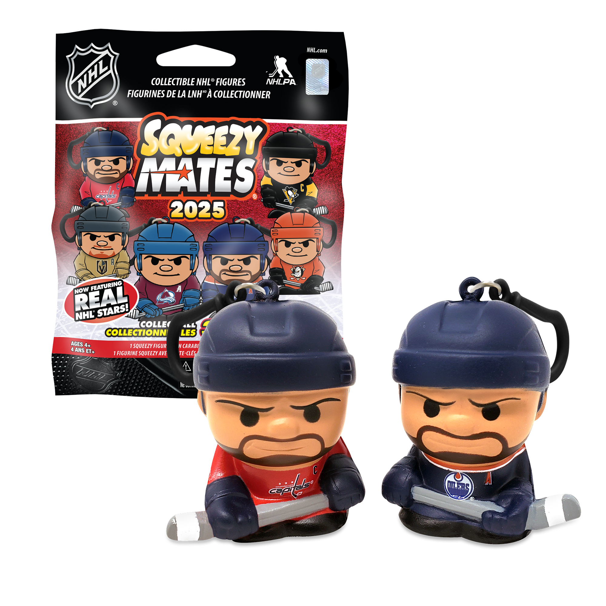 2025 SqueezyMates NHL Gravity Feed Display