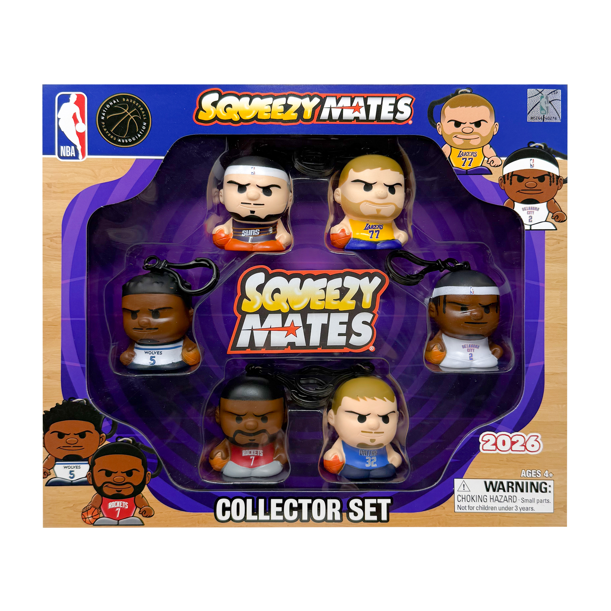 NBA SqueezyMates 6-Figure Set 2027