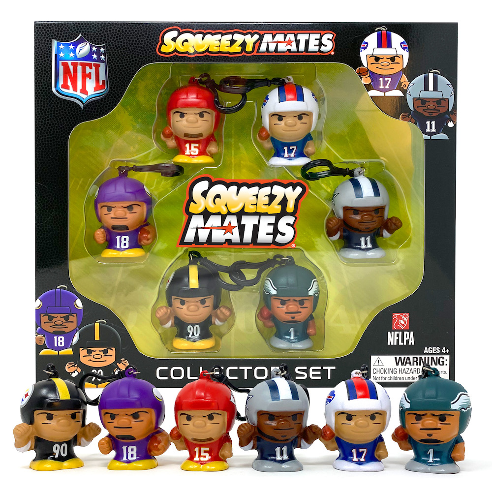 NFL SqueezyMates 6-Figure Set 2024