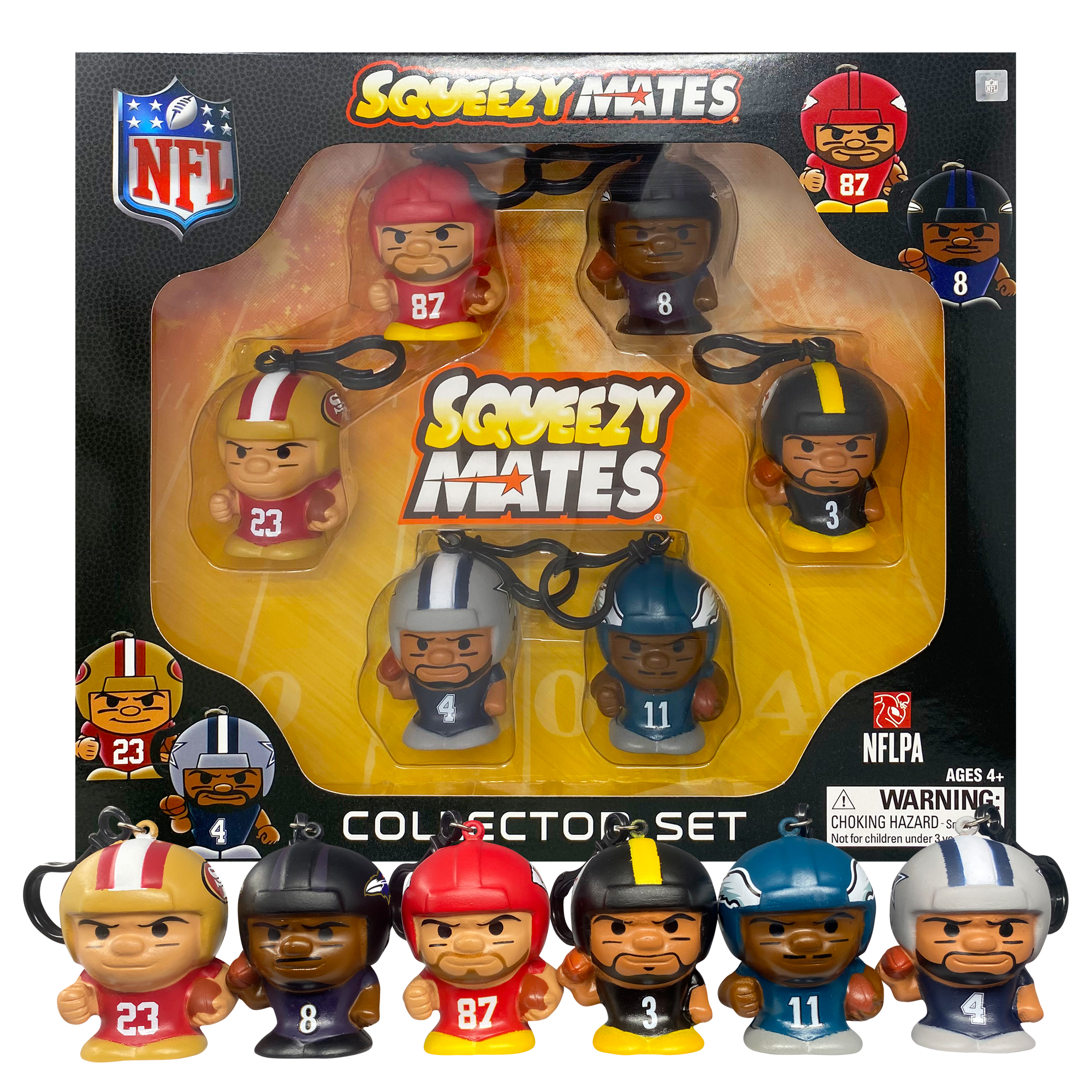NFL SqueezyMates 6-Figure Set 2025