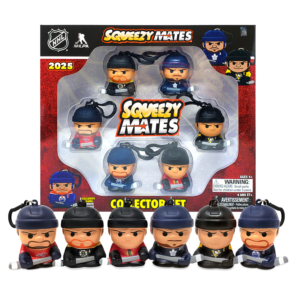 NHL SqueezyMates 6-Figure Set 2025