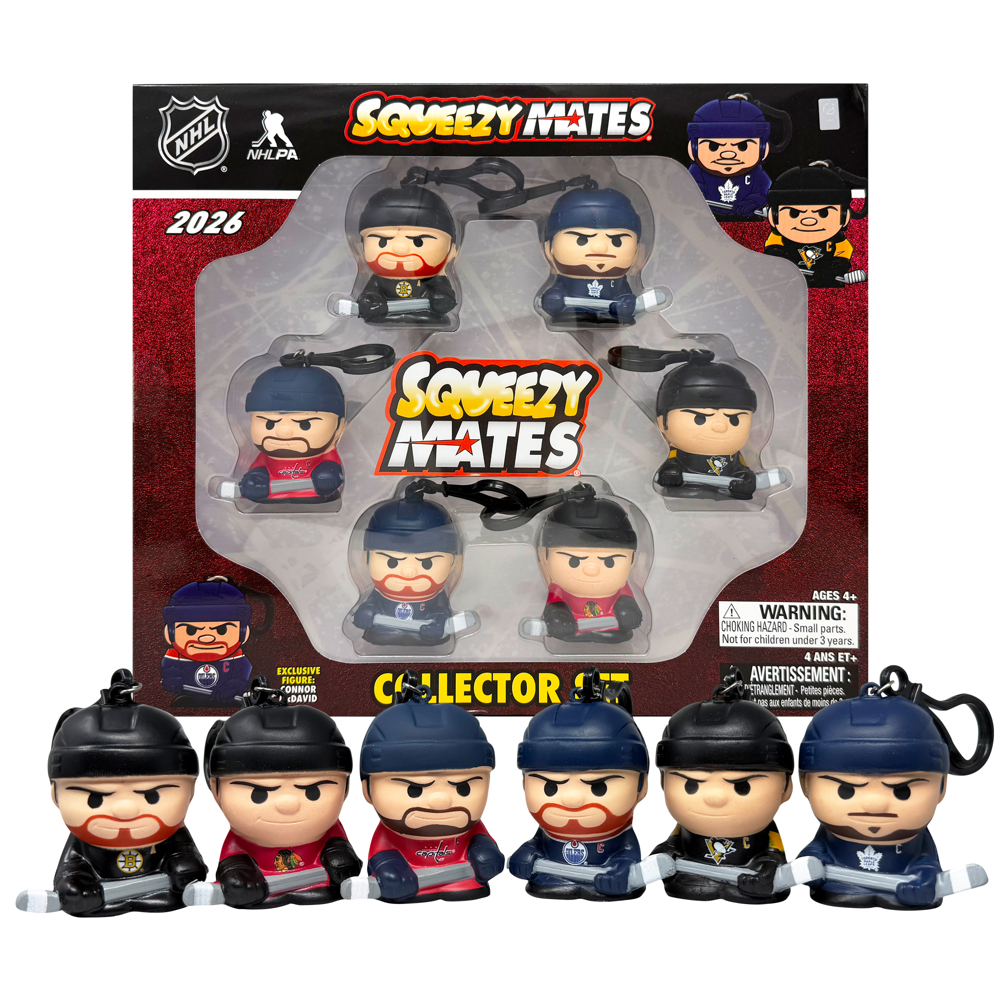 NHL SqueezyMates 6-Figure Set 2026