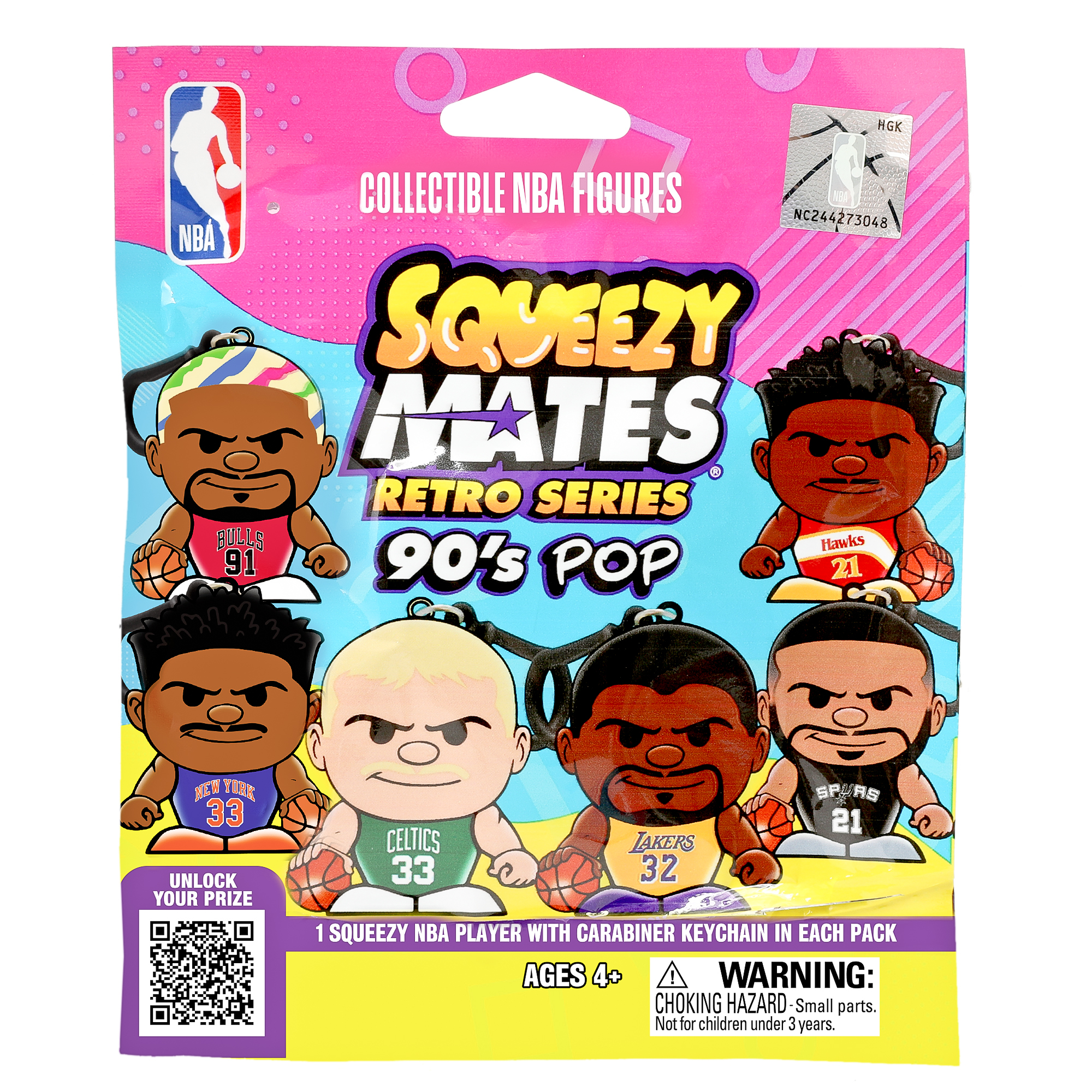 NBA Legends 90's Pop SqueezyMates blind pack