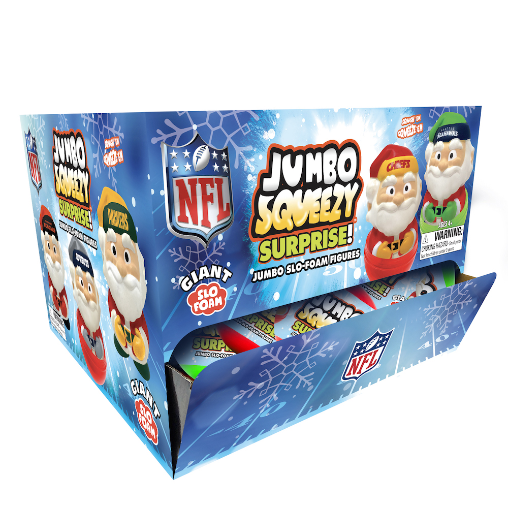 NFL Santa Squeezy Surprise Capsule