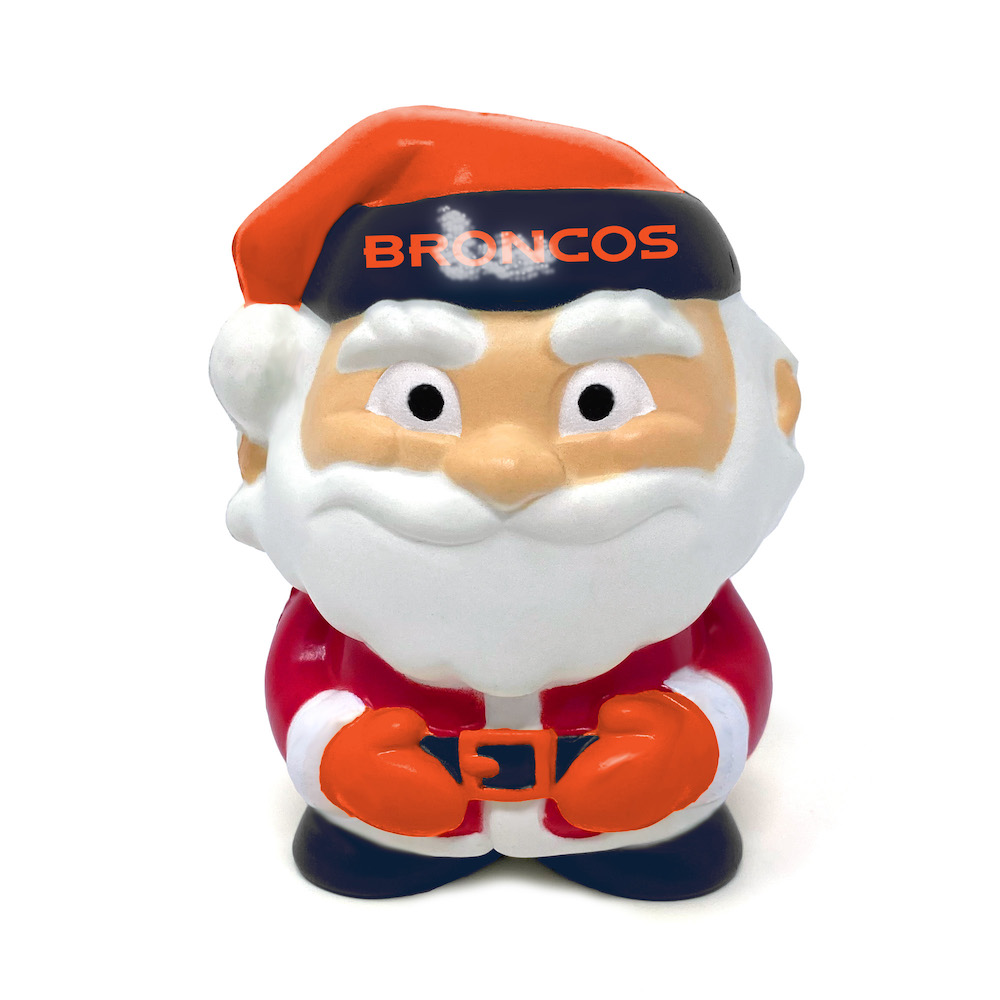 Denver Broncos Santa Squeezy 12-Unit Display