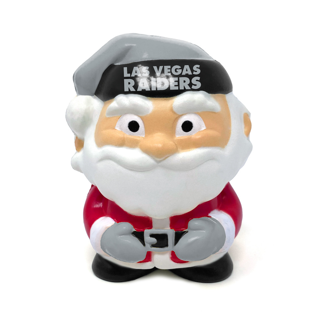 Las Vegas Raiders Santa Squeezy 12-Unit Display