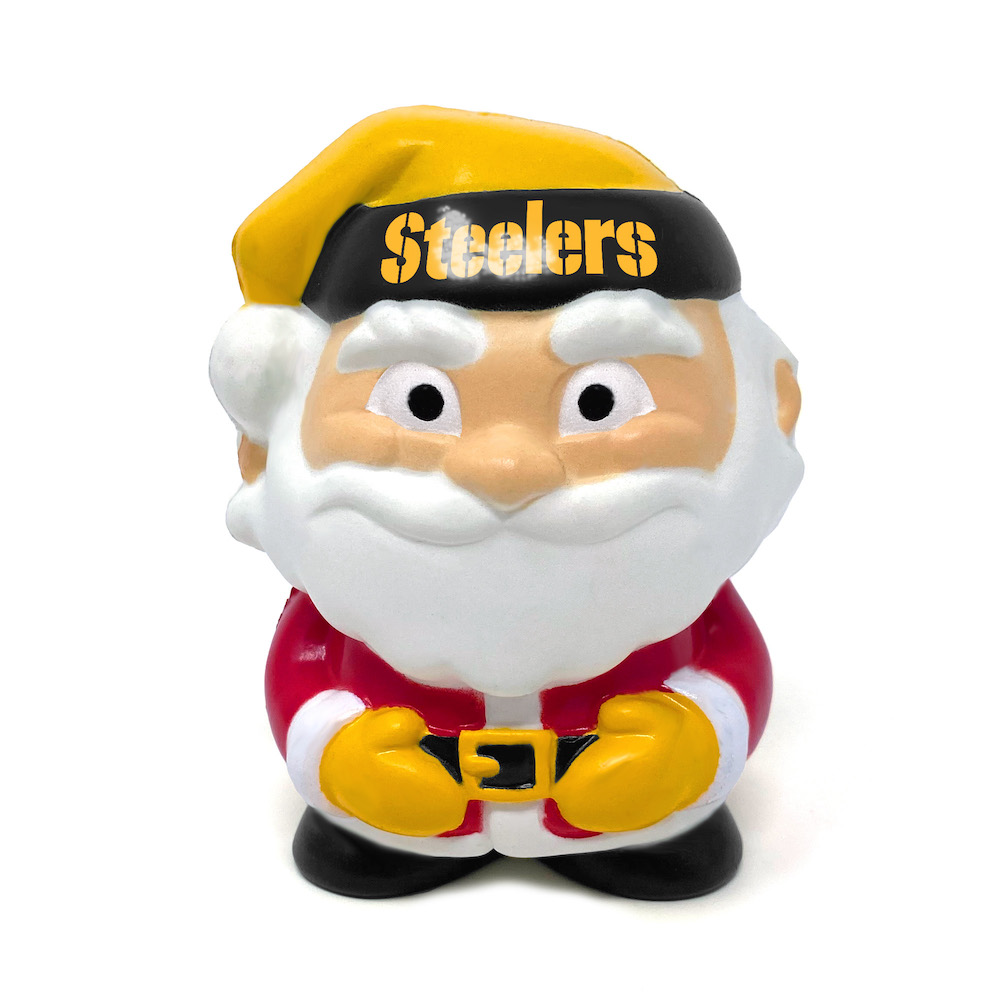 Pittsburgh Steelers Santa Squeezy 12-Unit Display