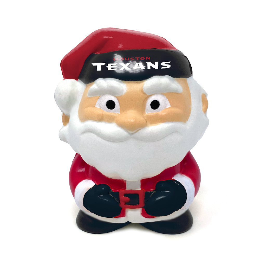 Houston Texans Santa Squeezy 12-Unit Display