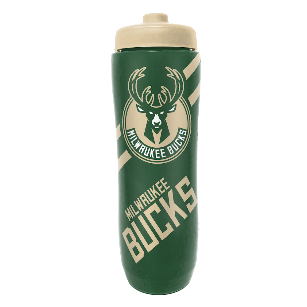 Milwaukee Bucks Squeezy Water Bottle
