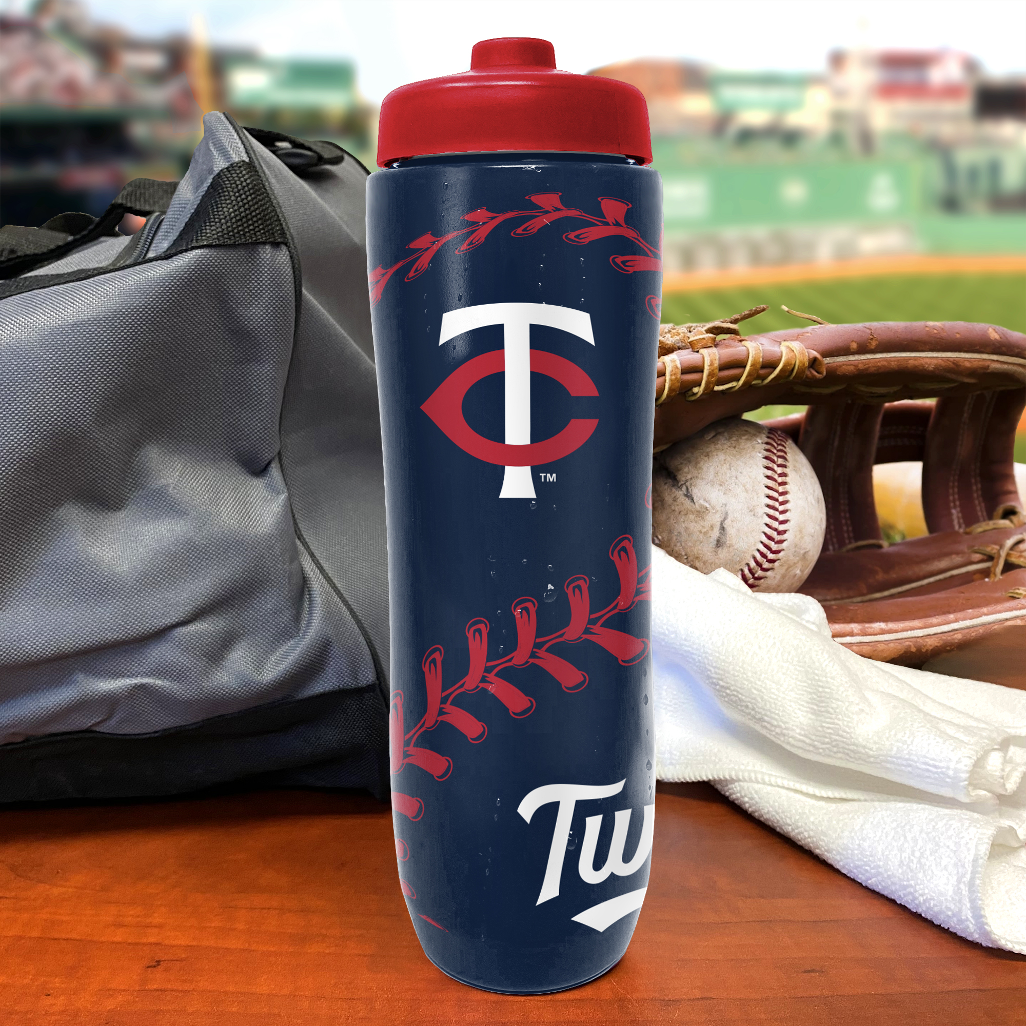Minnesota Twins Squeezy Water Bottle - Game Day | Party Animal