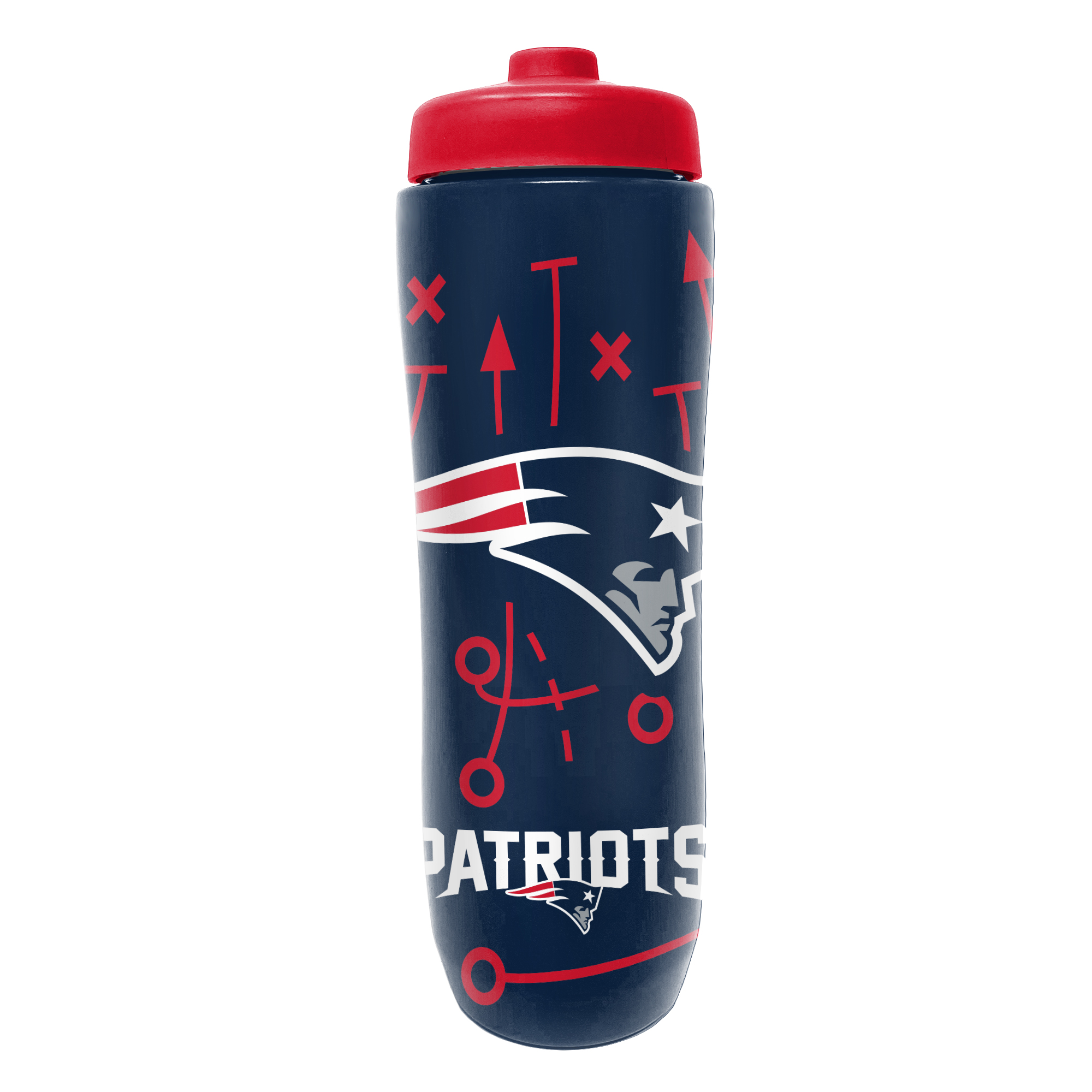 New England Patriots Squeezy Water Bottle