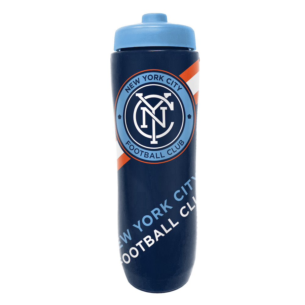 New York FC Squeezy Water Bottle