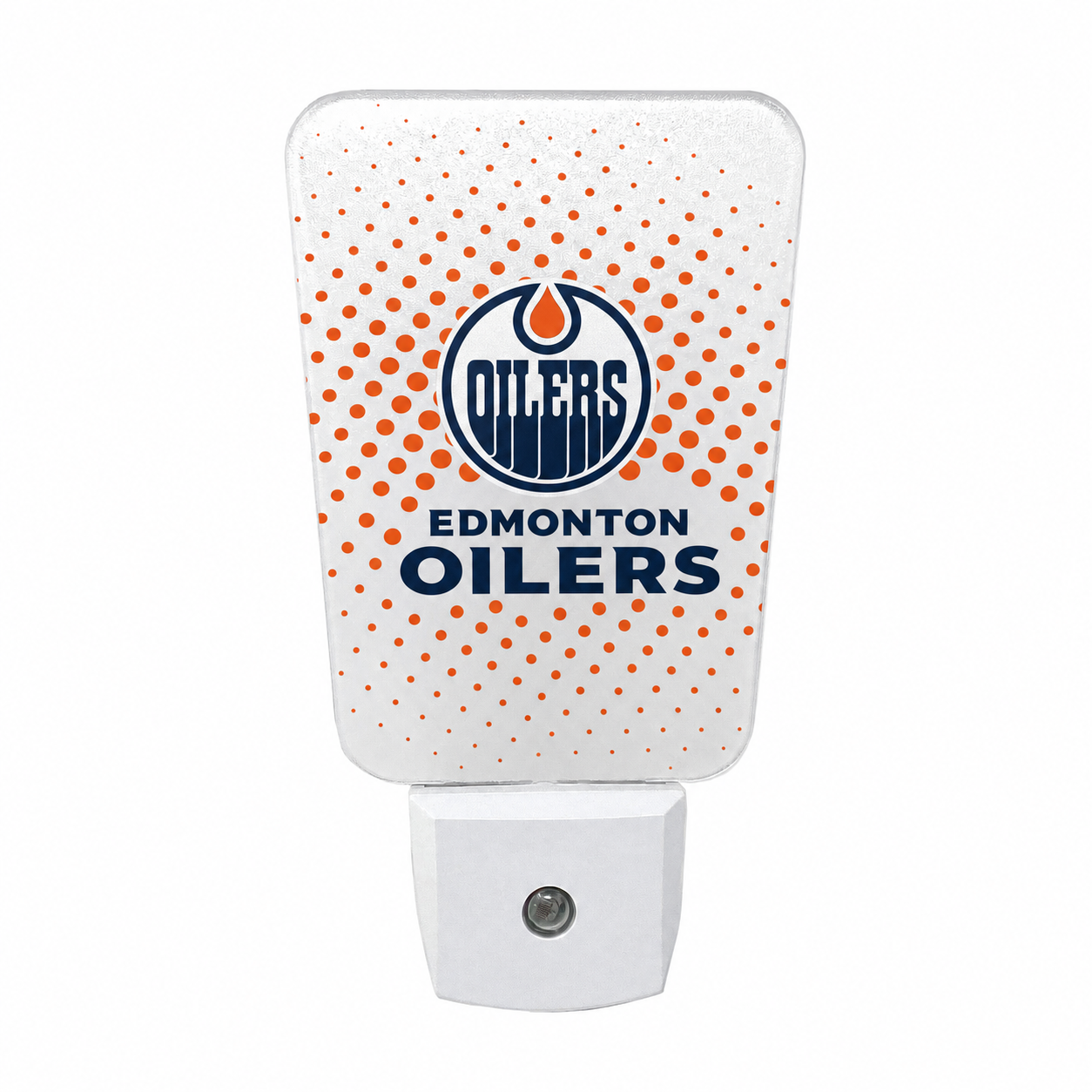 Edmonton Oilers Team Frosted Night Light
