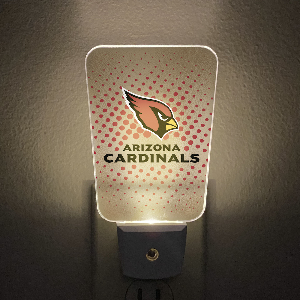 Arizona Cardinals Team Frosted Night Light