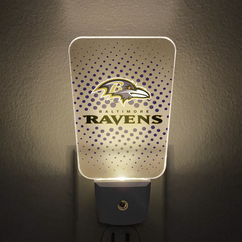 Baltimore Ravens Baltimore Ravens Team Frosted Night Light