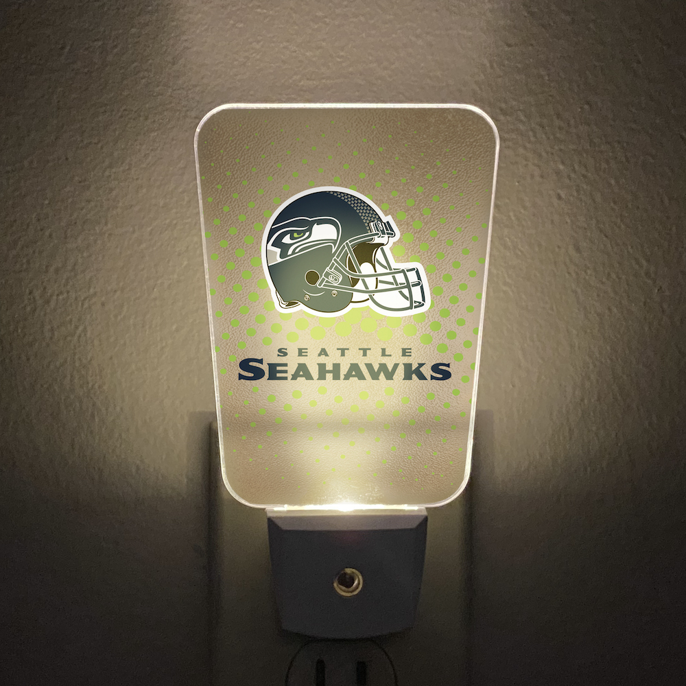 Seattle Seahawks Team Frosted Night Light