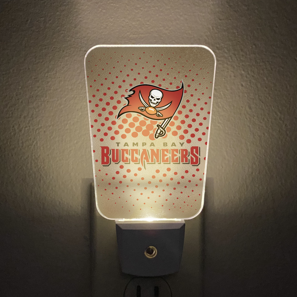 Tampa Bay Buccaneers Team Frosted Night Light