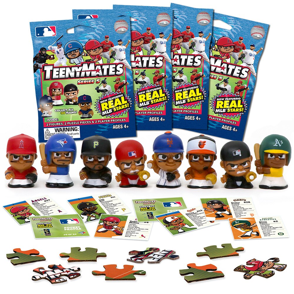 TeenyMates MLB Series 5, 4-Pack Bundle