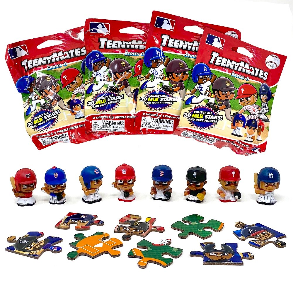 TeenyMates MLB Series 8 4-Pack Bundle