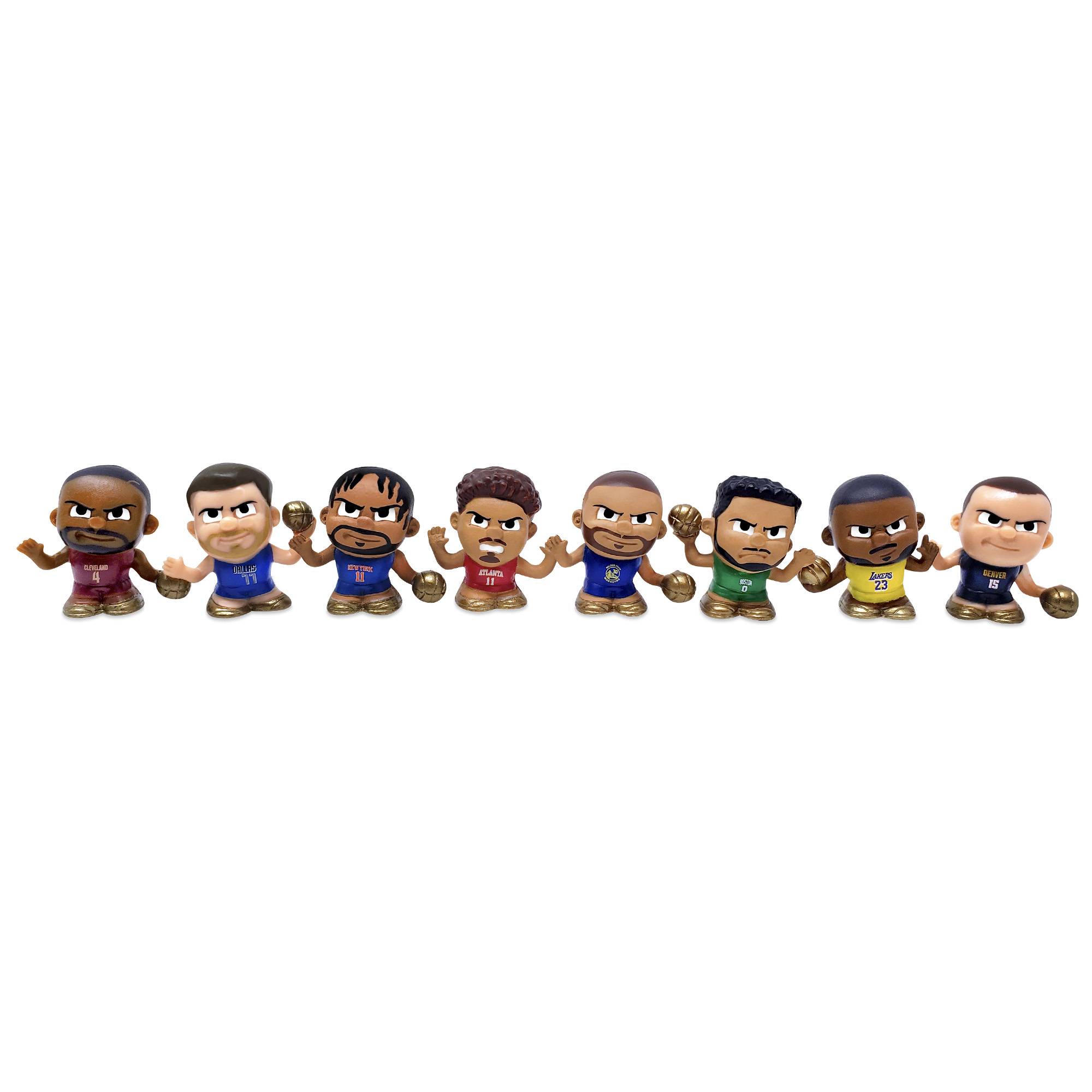 TeenyMates NBA Series 10 Foil Bag 4 Pack