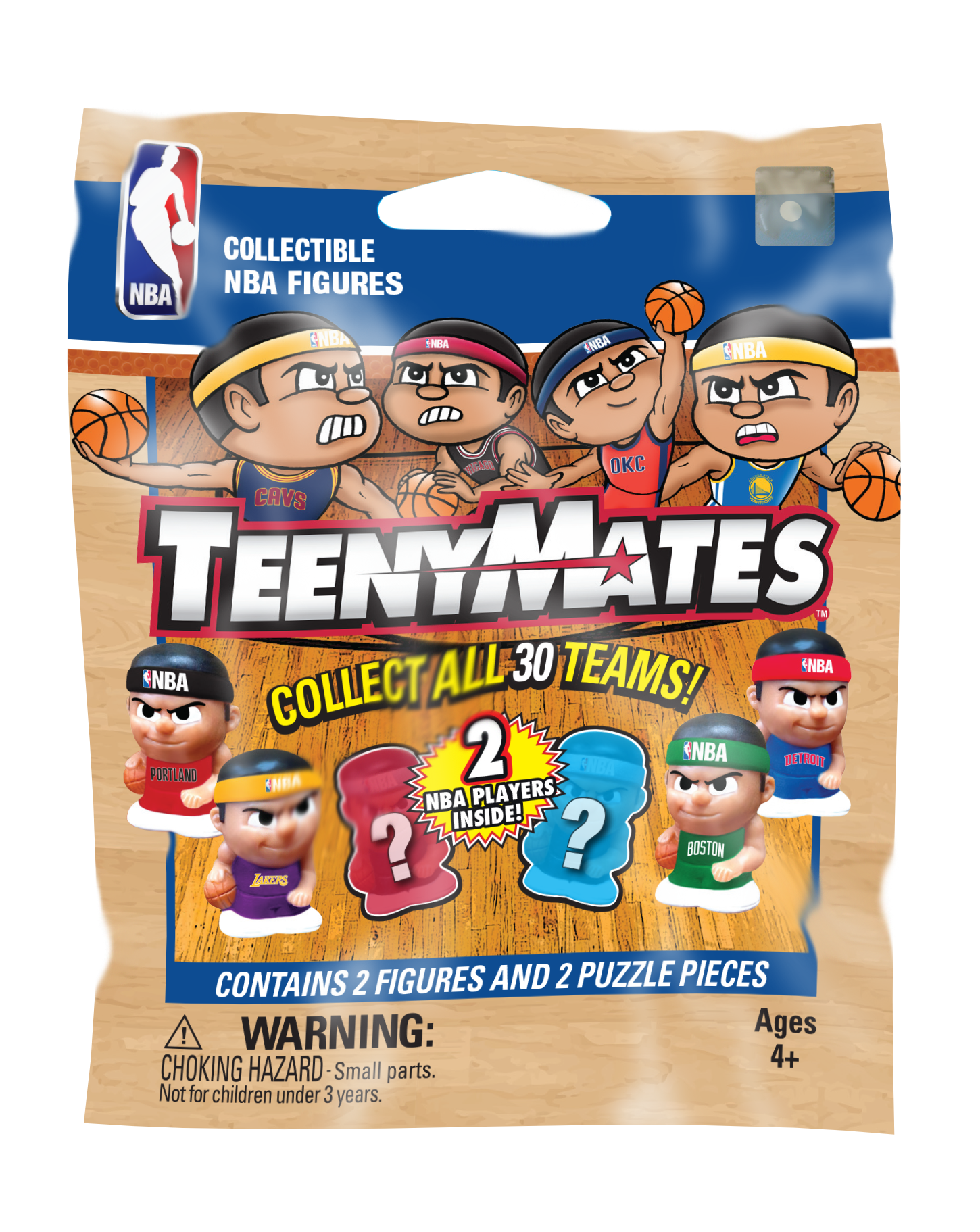 TeenyMates NBA Series 2 Foil Bag Pack