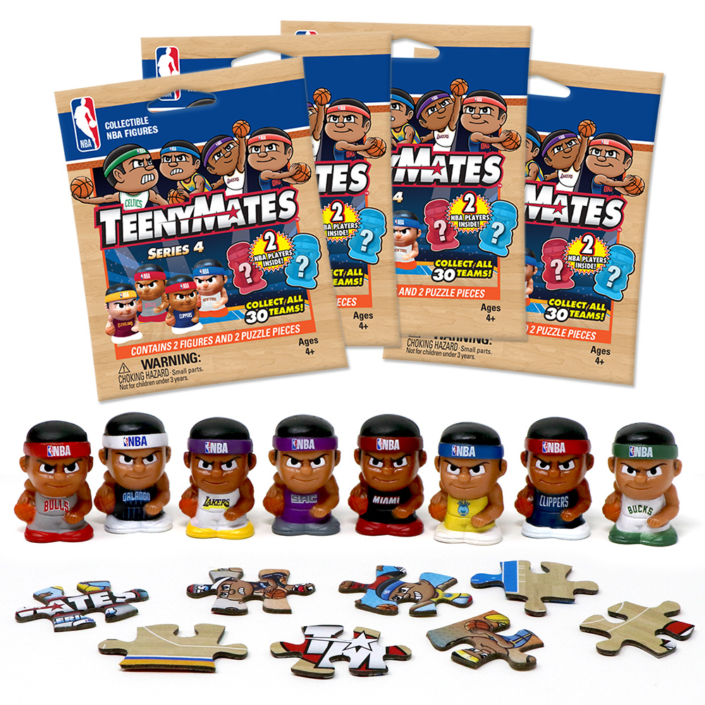 TeenyMates NBA Series 4 Foil Bag Pack