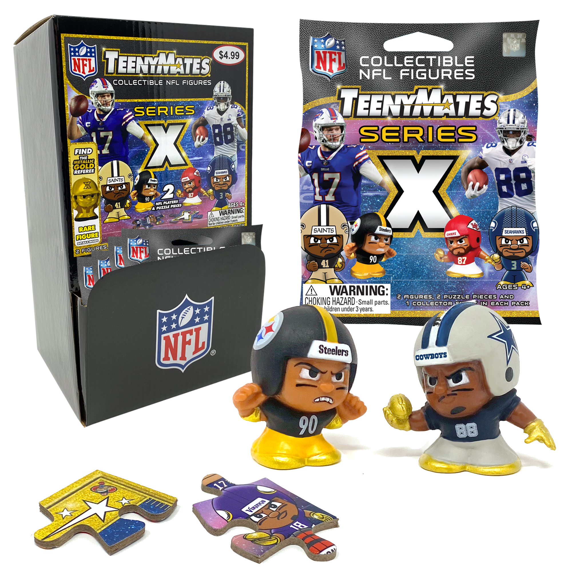 TeenyMates NFL Series 10 Foil Bag