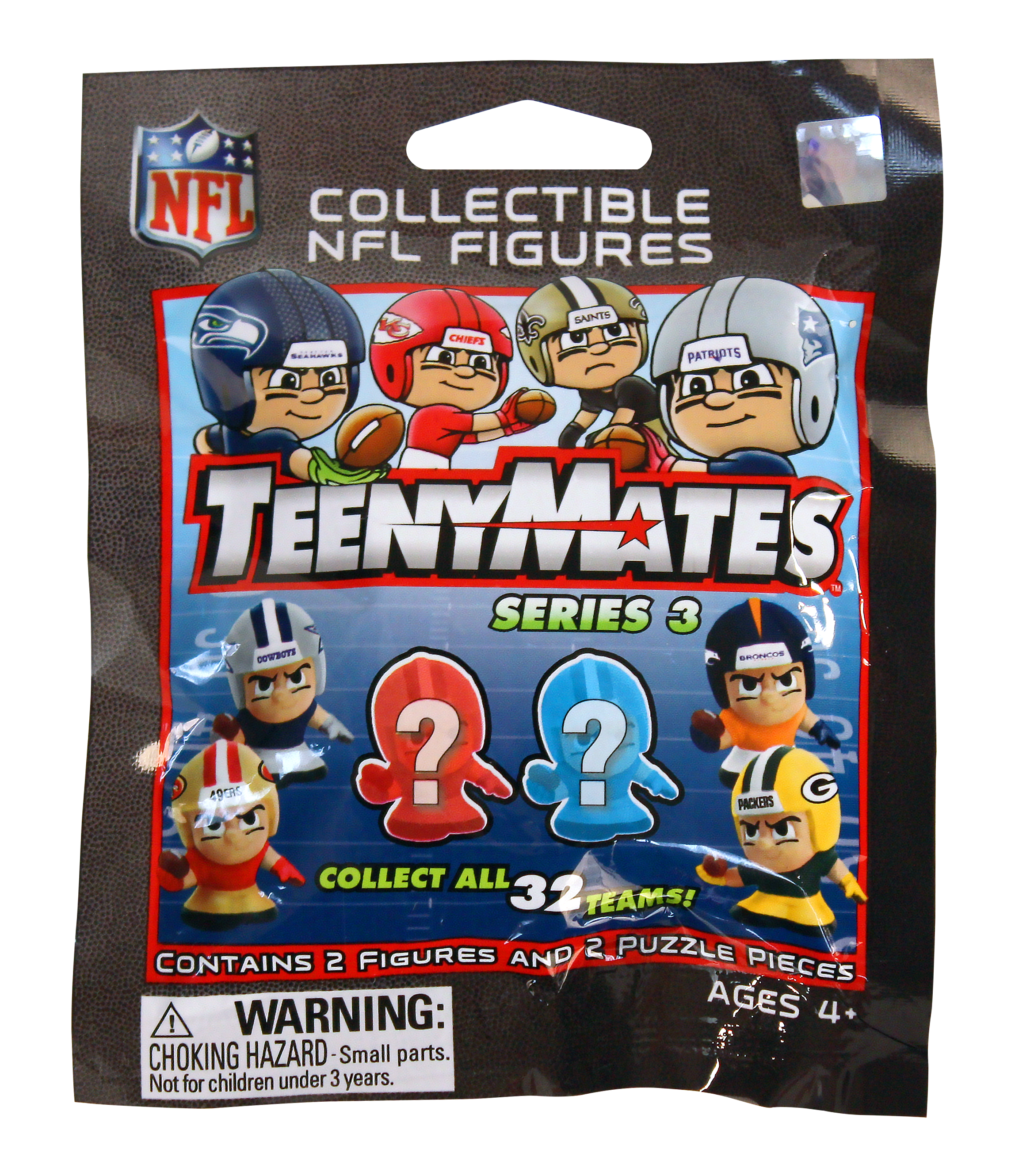 TeenyMates NFL Series 3 Foil Bag Pack