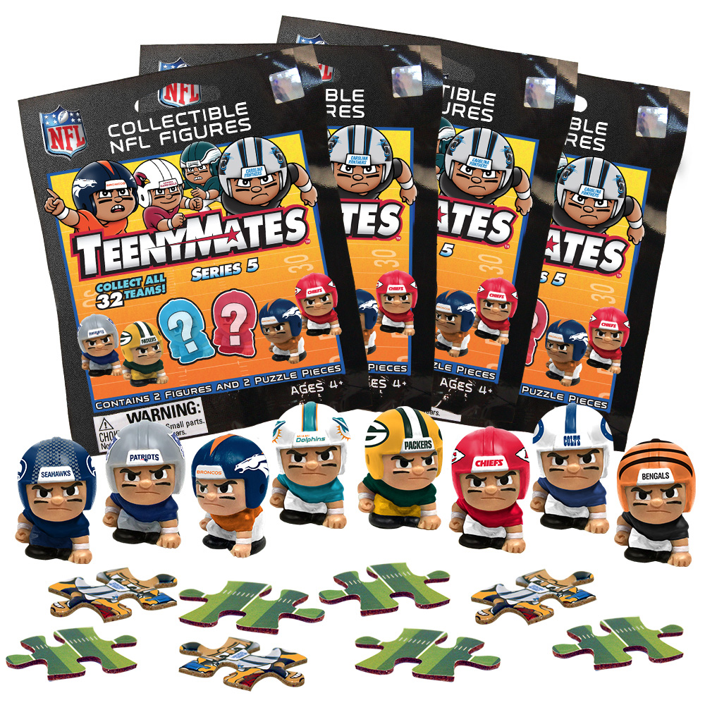 TeenyMates NFL Series 5 4-Pack Bundle