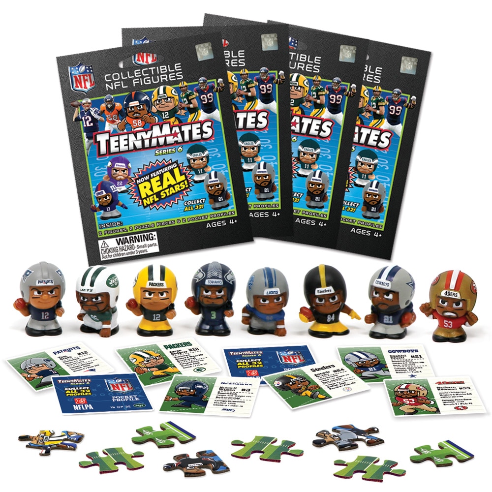 TeenyMates NFL Series 6 4-Pack Bundle