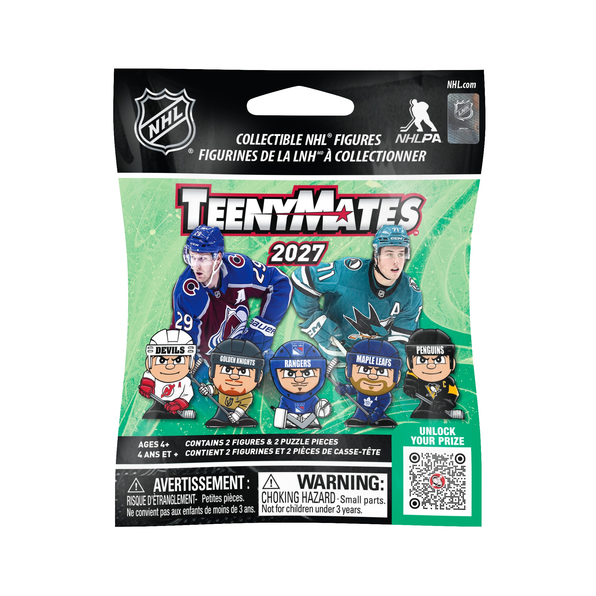 激レア抽選50名　ショーハショーテン！　アクリルボード　11種セット 懸賞当選品 TeenyMates NHL Foil Bag Pack Series 13 | Party Animal