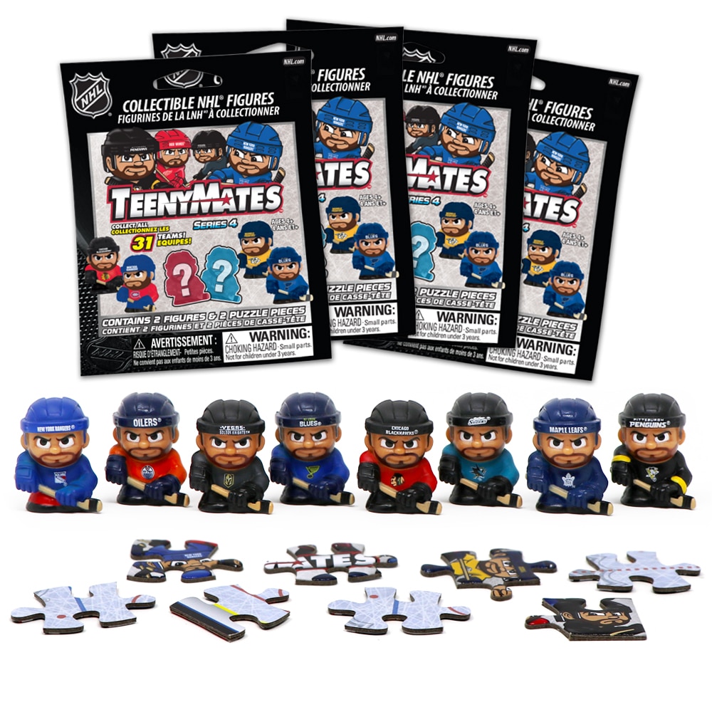 TeenyMates NHL Series 4 4-Pack Bundle