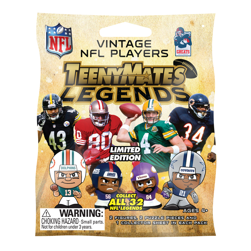 TeenyMates NFL Legends 2023 Foil Bag